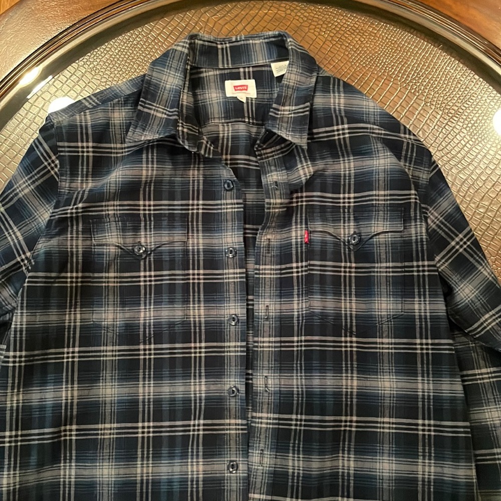 Levi’s Blue Flannel